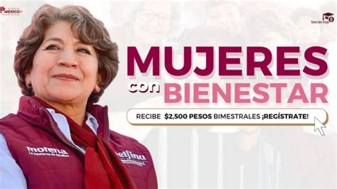 mujeres con bienestar edomex registro requisitos y fechas periódico correo