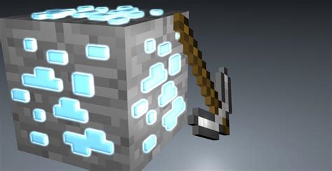 Cinema 4d Diamond Block Minecraft Project