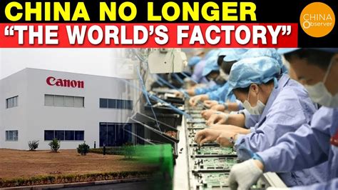 China No Longer “the Worlds Factory” 198 China News