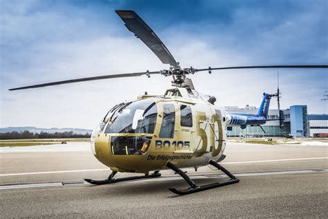 A pioneer of modern helicopter technology: the BO105 celebrates its ...