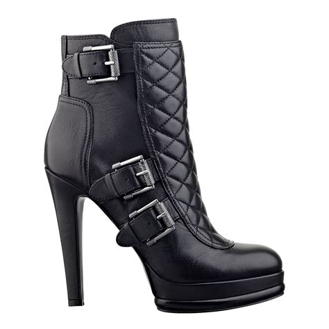 Nine West Aspida Bootie in Black Leather (Black) - Lyst