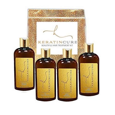 Keratin Cure Best Hair Treatment Gold And Honey Bio Protein Silky Soft