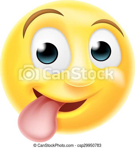 Sticking Tongue Out Emoji Emoticon A Happy Cheeky Emoji Emoticon