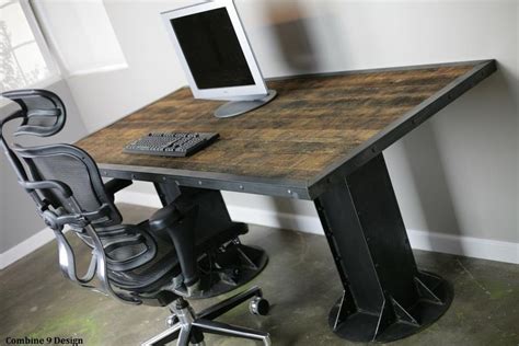 Rustic Office Desk Home Design Inspiration Decor