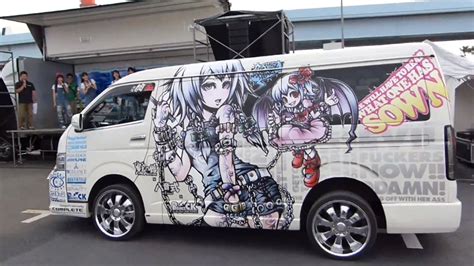 Maybe you would like to learn more about one of these? Custom Toyota Hiace Gets Anime Video Game and Cursing Wrap ...
