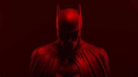 Wallpaper Batman Artwork Artstation Red 3840x2160 Kronos