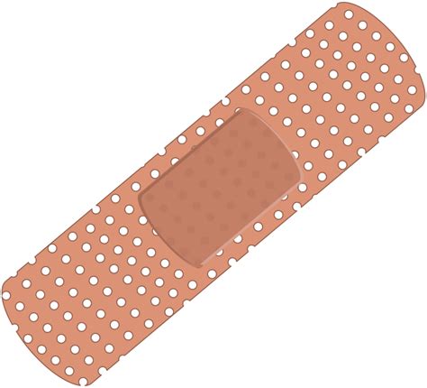 Public Domain Clip Art Image Illustration Of A Bandage ID