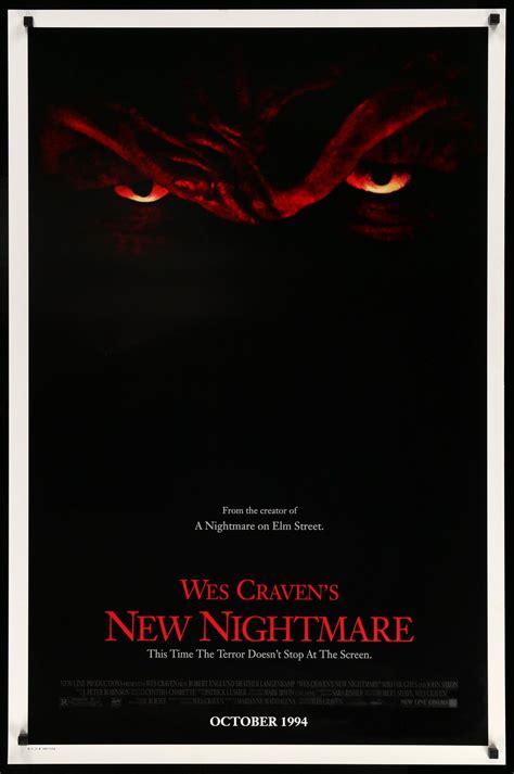 Wes Cravens New Nightmare 1994 New Nightmare Nightmare On Elm