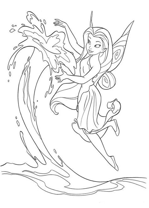 Tinkerbell Para Pintar E Imprimir Tinkerbell Coloring Pages Fairy