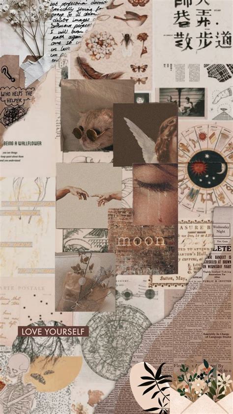 Brown wallpaper | Sfondi iphone, Sfondi vintage, Sfondi