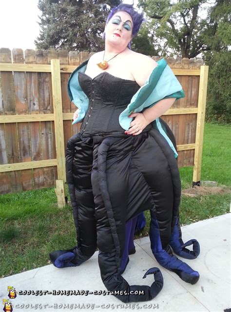 Fabulous Homemade Ursula Costume With Sexy Foot Tentacles