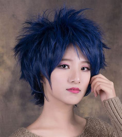 2018 Blue Hair Color Hairstyles For Pretty Women Page 4 Of 5