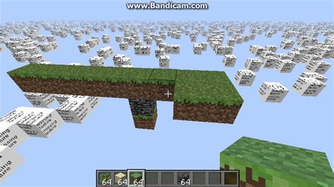 Skyblock map for pocket edition/bedrock: How to make a skyblock minecraft pc part 1 - YouTube