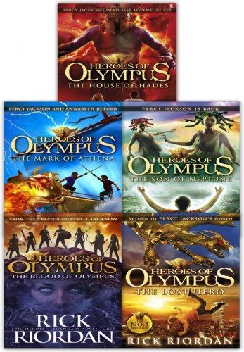 Buy Heroes Of Olympus Collection Rick Riordan Books Set The Blood Of