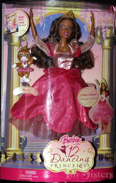 2006 Barbie 12 Dancing Princesses Lets Dance Genevieve Aa Toy Sisters