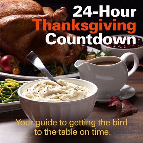 24 hour thanksgiving countdown