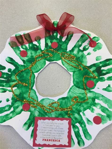 Celebrating Christmas Handprint Christmas Preschool Christmas