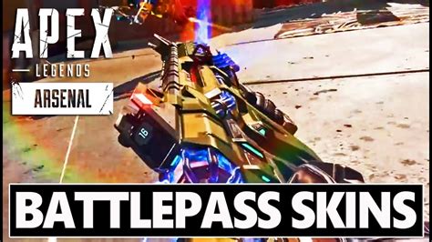 Apex Legends New Season Battlepass Skins Revealed Youtube