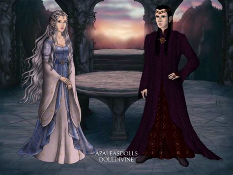 Celebrian And Elrond By Galinilime On Deviantart