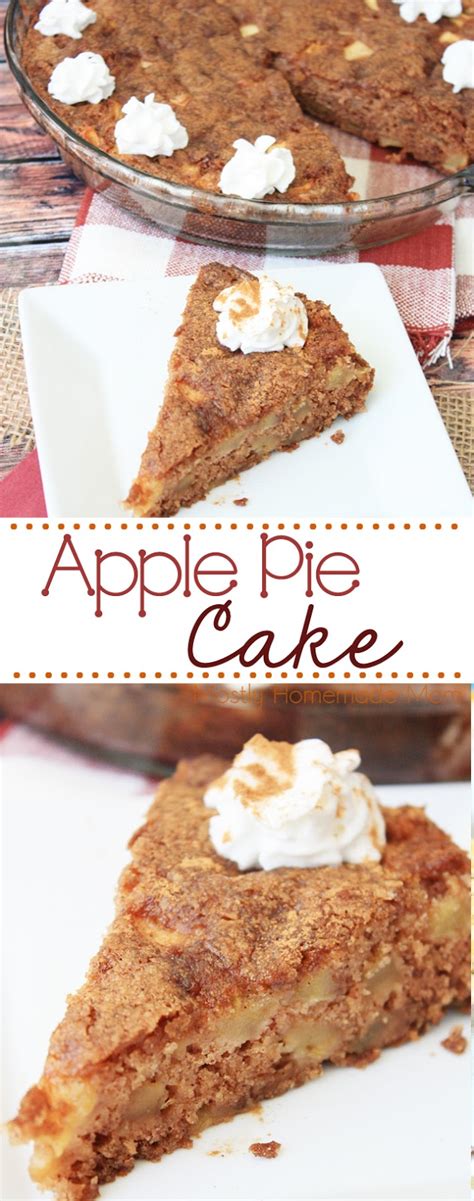 This ukrainian christmas honey cake traditional cake is made with spices, and a combination of raisins, currants, dates, and nuts. Apple Pie Cake | Mostly Homemade Mom