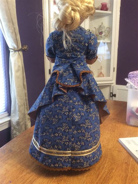 Amelia Models Her New Overskirt By Thimbles And Acorns Photo By