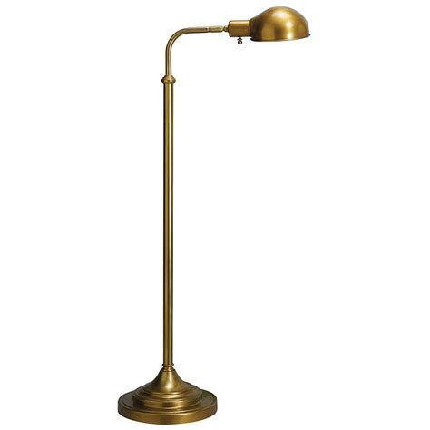 What is the price range for brass floor lamps? Robert Abbey Kinetic Antique Brass Pharmacy Floor Lamp - #61361 | Lamps Plus
