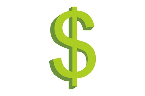 Green Dollar Icon Transparent Background 23630258 Png