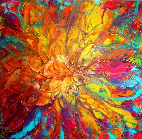Abstract art uses visual language of shape, form, color and line to create a composition which may exist with a degree of independence from visual references in the world. Violet @ Enrich