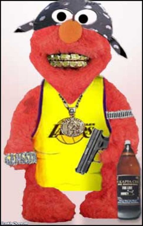 Gangster Elmo Pictures Freaking News