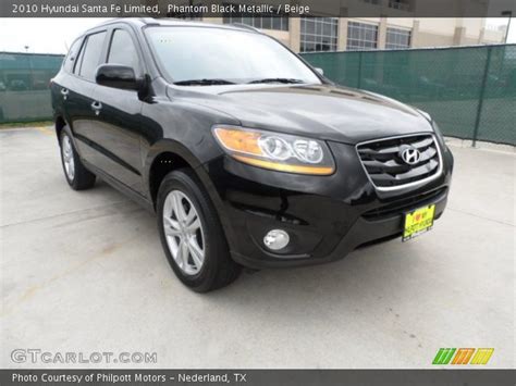 My favorite vehicle purchase ever! Phantom Black Metallic - 2010 Hyundai Santa Fe Limited ...