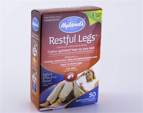 Hylands Restful Leg Formula 50 Tablets Homeopathy Health Remedies
