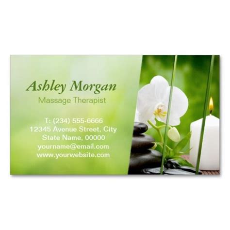 17 Best Images About Massage Business Cards On Pinterest Massage Floral Patterns And Business