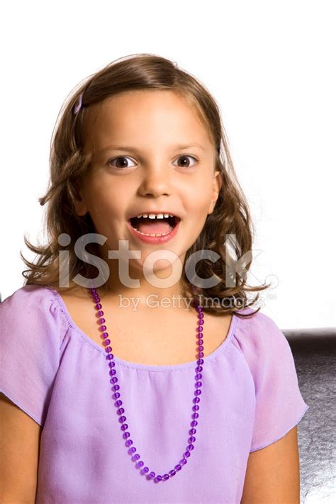 Happy 6 Years Old Girl Stock Photo Royalty Free Freeimages