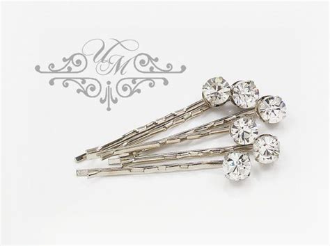 Set Of 6 Swarovski Crystal Hair Pins By Unforgettablemomentz Wedding