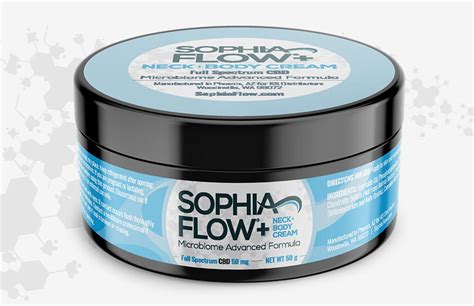 Sophia Flow Cbd Cream Lumvi Full Spectrum Cbd Treatment For Lymph