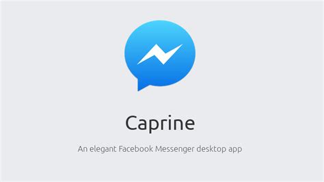 Alla Scoperta Di Caprine La Facebook Messenger Desktop App Per Linux