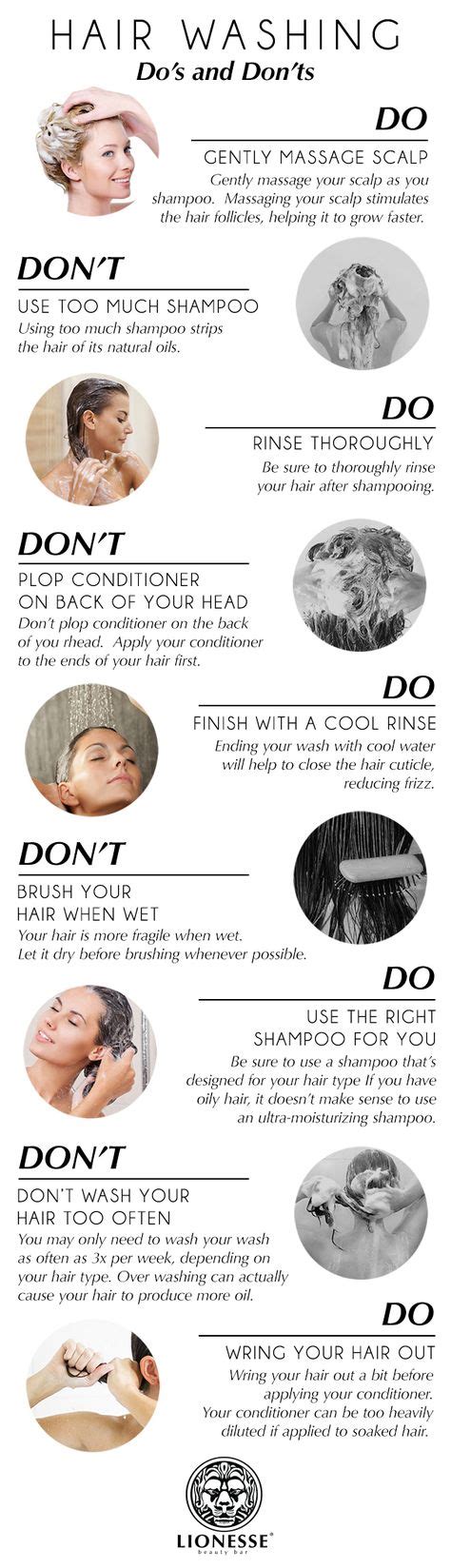 If hair is visibly oily, scalp is. Hair Washing Do's and Don'ts | Hair care tips, Hair beauty ...