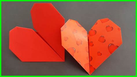 Como Hacer Un Corazon De Origami 💗 Papiroflexia Paso A Paso Youtube