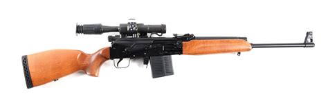 M Izhmash Saiga 308 1 Semi Automatic Rifle With Russian Scope