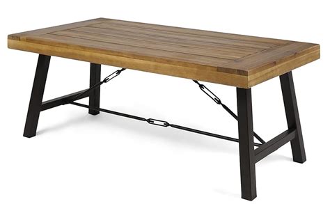 Christopher Knight Home 304397 Easter Outdoor Acacia Wood Coffee Table