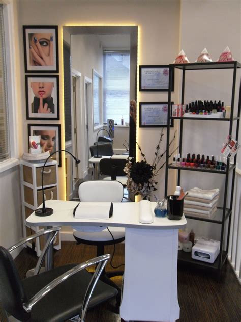 Nail Station. Nail Salon Design, Home Nail Salon Ideas, Nail Room Ideas