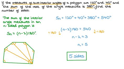 How To Find Interior Angles Of A Polygon Tutorial Pics