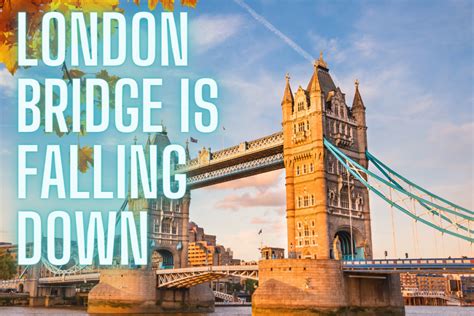 London Bridge Is Falling Down Nursery Rhyme Lyrics History Video