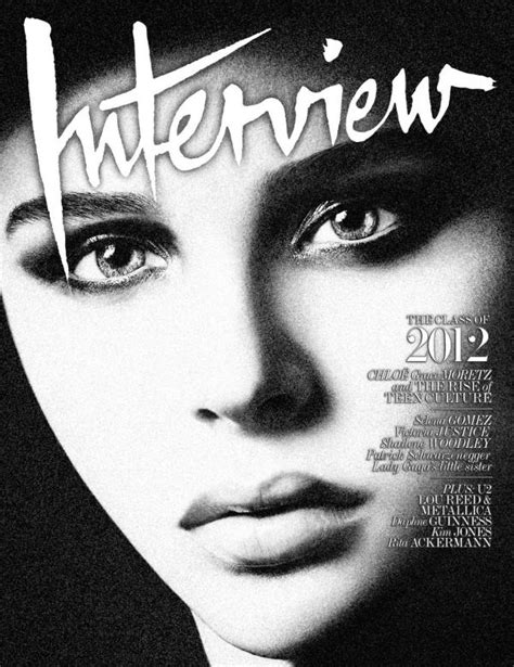 Covers Of Interview Magazine With Chloe Moretz 000 2011 Magazines