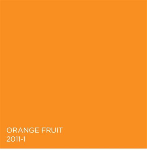 24 shades of orange color to. Orange Fruit 2011-1 | Valspar paint colors, Valspar colors ...