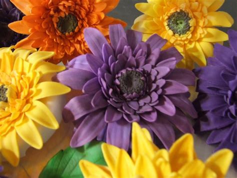 Gerbera daisies (gerbera jamesonii) are bright, colorful flowers that are commonly planted in gardens as bedding plants or in containers in south carolina. Gerbera Daisy Tutorial - CakeCentral.com