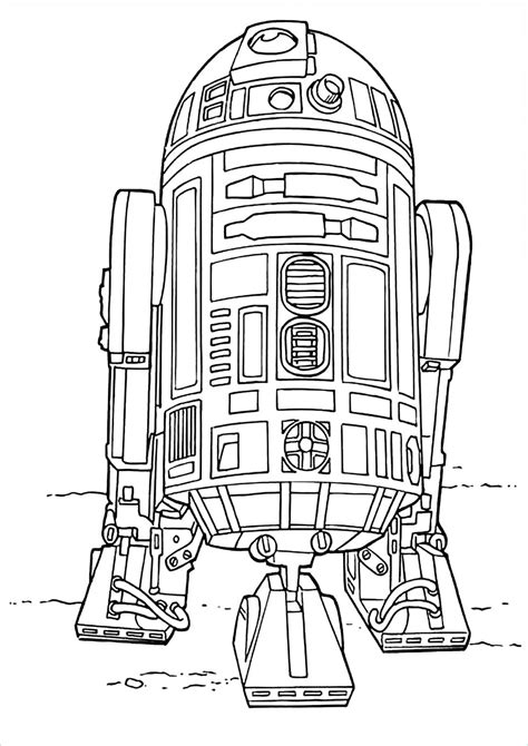 Coloriages Star Wars Inspirant Stock Star Wars R2d2 Coloriage Star Wars