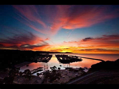 Sunset At Dana Point Harbor ️ Picturesque Beach Sunset Sunset