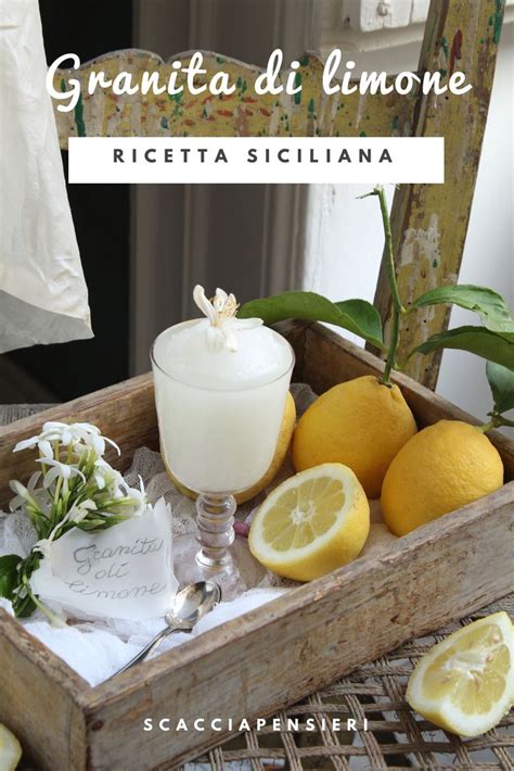 Con il caldo di questi giorni, è l'ideale da tenere sempre in freezer. Granita di Limone fatta in casa - ricetta siciliana, come ...