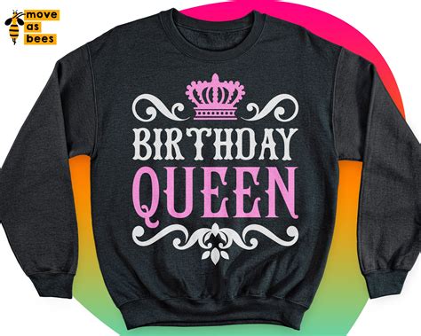 Birthday Queen Svg Birthday Queen Shirt Svg Birthday Girl Etsy